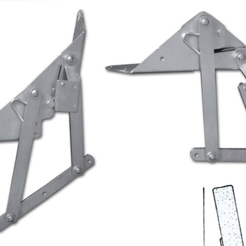 Sitzbankscharnier, 3 Positionen, 2er-Set