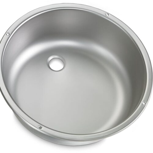 Dometic VA928 Spülbecken, rund, edelstahl
