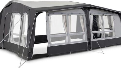 Dometic Residence AIR All-Season Luft-Vorzelt, Gr.15, (990-1015), hellgrau/dunkelgrau