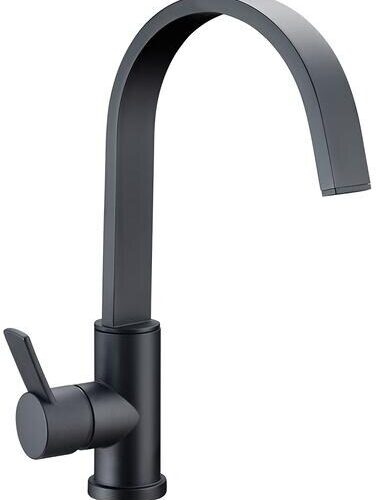 Reich Contur S 90 Einhebelmischer, Ø33mm, Tülle, Mikroschalter, schwarz matt