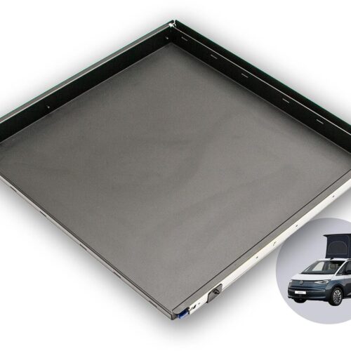 Camping Wagner Heckauszug Schublade 800mm mit Einhandauszug für VW T7 California Coast / Ocean