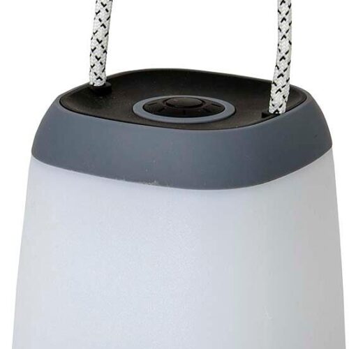 Bo-Camp Sargas Tischlampe, aufladbar, weiß