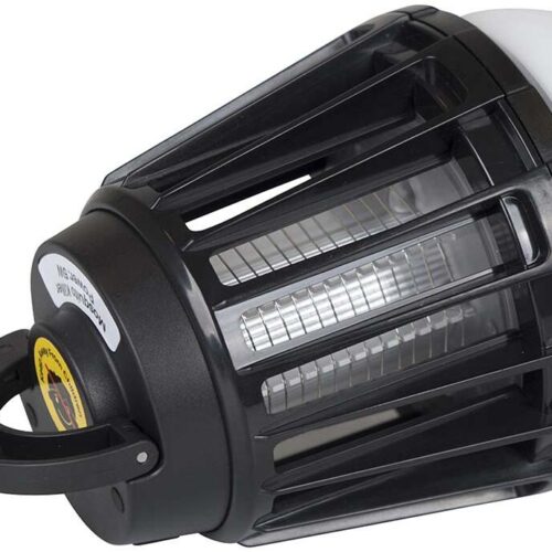 Bo-Camp Atom Insektenlampe, aufladbar, schwarz