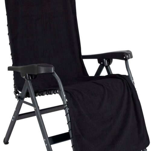 Bo-Camp cotton Sitzbezug, M, 180x58cm, anthrazit