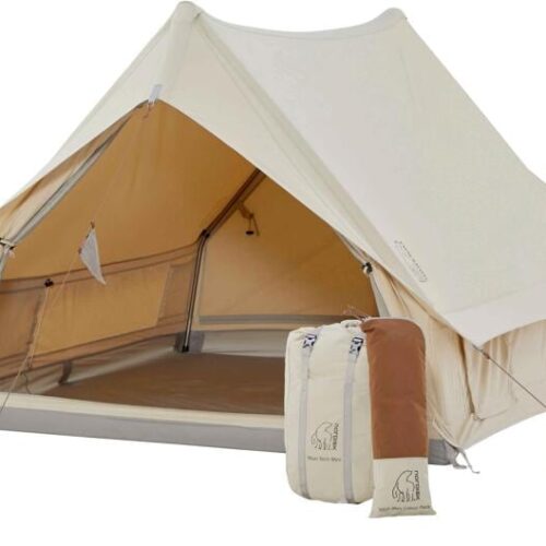 Nordisk Ydun Tech Mini Firstzelt, 2 Personen, Dachshund Chocolate, 210x155cm