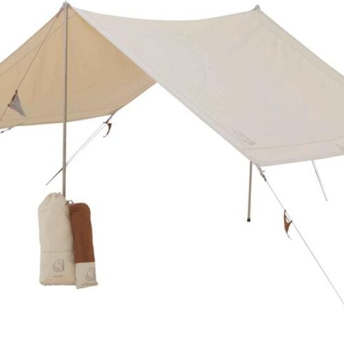 Nordisk Kari Tech Mini Baumwoll Tarp, Dachshund Chocolate, 300x250cm