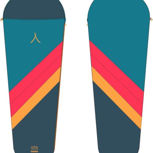 Grand Canyon Whistler 190 Schlafsack, 210x80cm, Sturm Blau