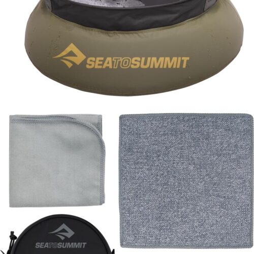 Sea to Summit Camp Kitchen Clean Up Kit, 6-teilig, 10l