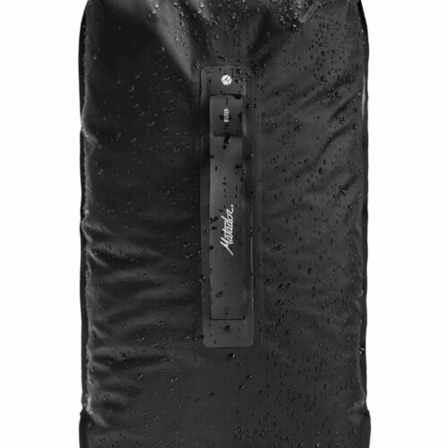 Matador FlatPak Packbeutel mit Rollverschluss, wasserdicht, 8L, schwarz