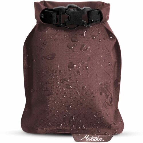 Matador FlatPak Tasche für Hartseife, wasserdicht, weinrot