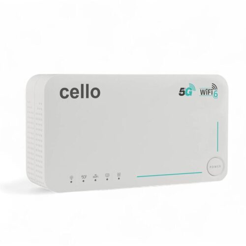 Cello 5G LTE WLAN Travel Router, 3600 Mbit, eSIM/SIM