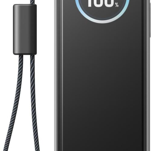 EcoFlow Rapid 25k Powerbank mit einziehbarem Kabel, 25000mAh, 170W, silber