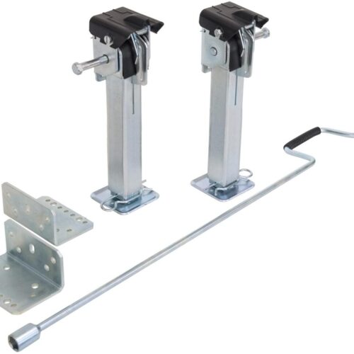 AL-KO Universal Kurbelstütze, 330-530mm, hinten