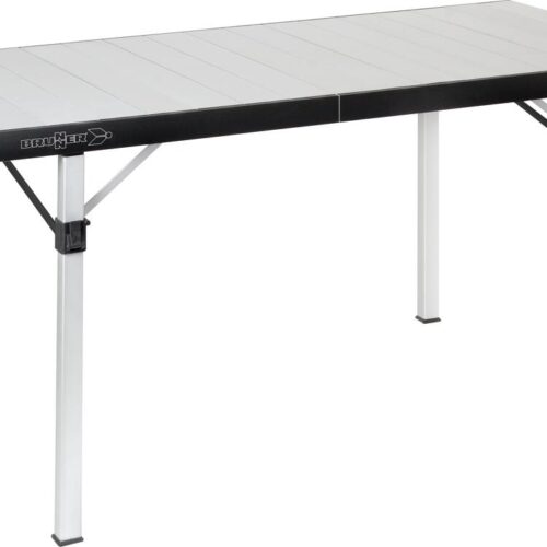 Brunner Titanium Quadra Compack 6 Rolltisch, 146x70cm, silber