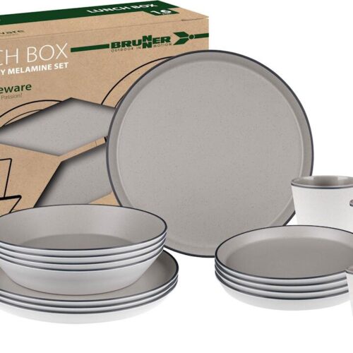Brunner Stonetouch Iconic Compack Geschirrset, 16-teilig