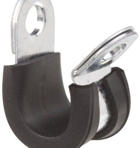 GOK Rohrschelle 15mm, mit Gummiprofil