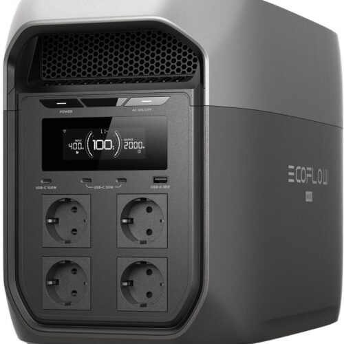 EcoFlow Delta 3 Max Powerstation, 2048Wh, 10Ah