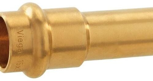 GOK Pressverbinder Typ PV-RST, PS1/5bar, ID15 x RST15, Rotguss