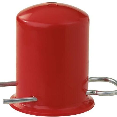 GOK Schutzkappe für Flüssiggasflasche, Kunststoff, rot