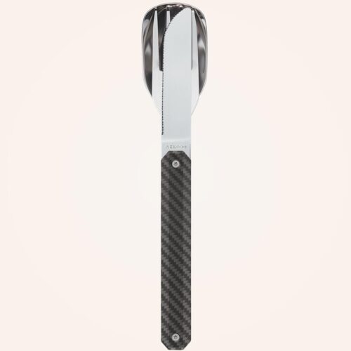 Akinod Feststehendes Besteck 12h34, Kohlefaser
