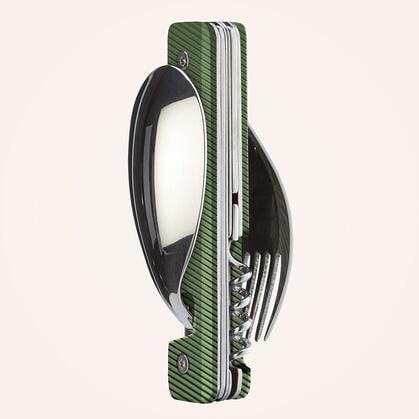 Akinod Multifunktionales Besteck 13h25, Aluminium khaki