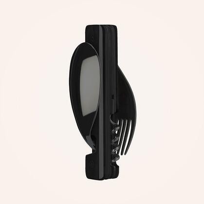 Akinod Multifunktionales Besteck 13h25, Ebenholz