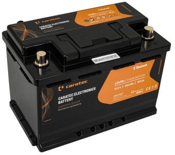 Caratec CEB105B Lithiumbatterie 105Ah mit BT