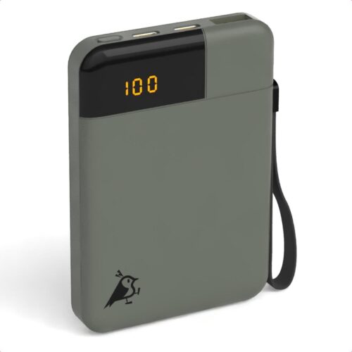 Aqiila Powerbird B5 Powerbank 12W moosgrün 5.000 mAh