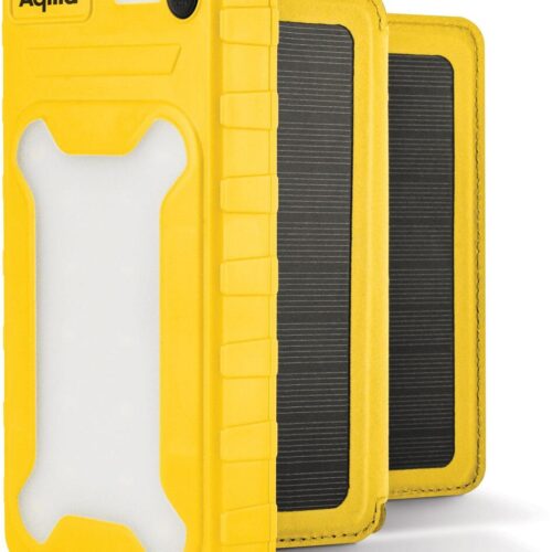 Aqiila Powerbird BS10 Solar Powerbank 20W gelb 10.000 mAh