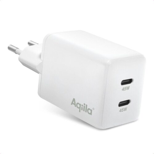 Aqiila Chargebird W2 Steckerlader 45W 2x USB-C