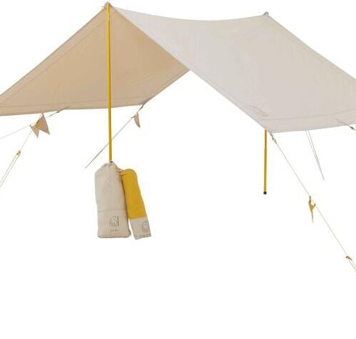 Nordisk Kari Tech Mini Baumwoll Tarp, Mustard Yellow, 300x250cm