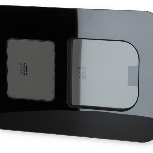 Carbest Echtglas Schiebefenster universal, 500x350mm