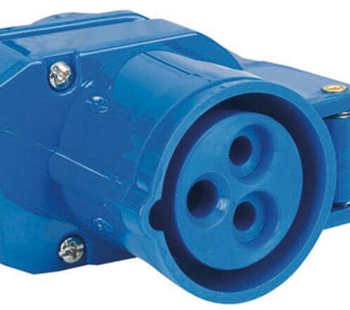 Brunner Plug CEE 90 Winkelkupplung mit Deckel