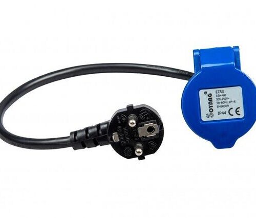 Antarion Schuko/CEE Adapter, 0,5m