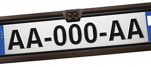 ANTARION Rückfahrkamera CAMPLAQUE im Nummernschild integriert