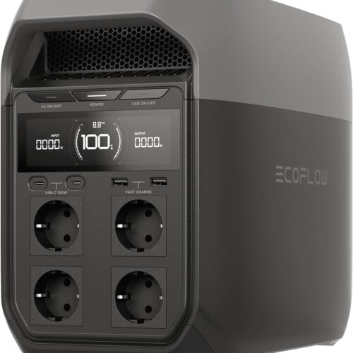 EcoFlow Delta 3 Lithium-Powerstation, 1024Wh