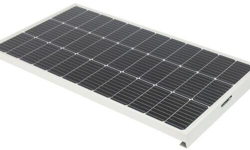 Antarion Monocyrstalin-Solarmodul, 120W, schwarz