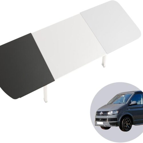 Camping Wagner Tischerweiterung für VW T5/T6/T6.1 California, runde Seite