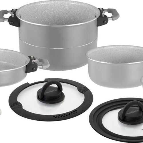 Brunner Fusion Topfset, Aluminium, Ø20, 8-teilig