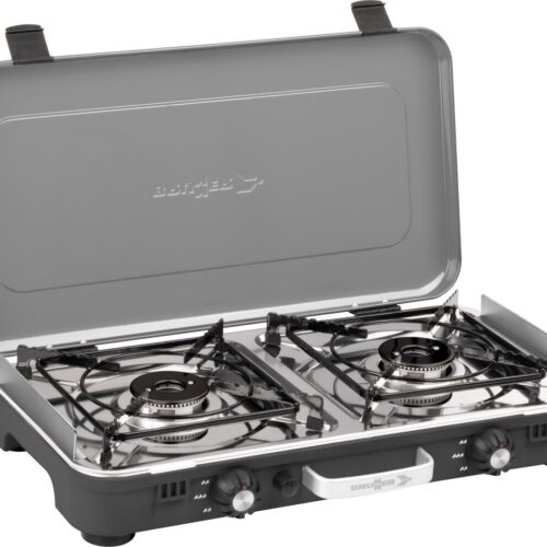 Brunner Devil Powerkook Gaskochfeld, 2-flammig, 50mbar