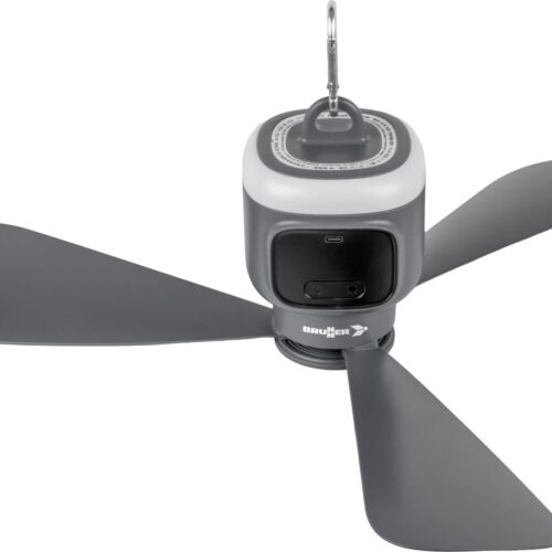 Brunner Frescofan Tischventilator, wiederaufladbar, grau