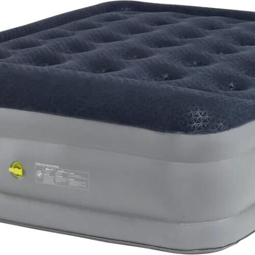 Outwell Superior Luftbett mit Elektropumpe, 195x160x45cm, blau