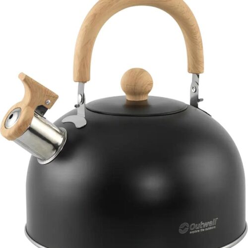 Outwell Tea Break Lux Wasserkocher, L, 2,2L, schwarz