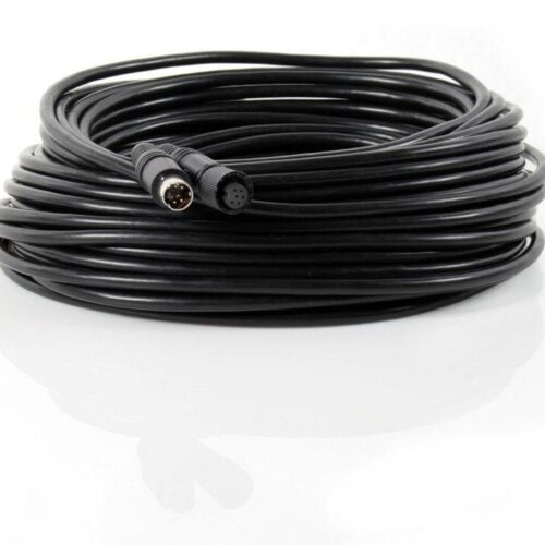 Caratec Kameraleitung, 20m, 6-polig auf 4-polig, Mini-Schraubstecker