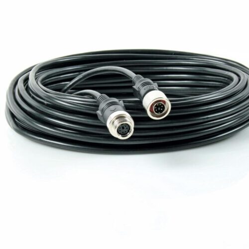 Caratec Kameraleitung, 20m 6-polig, Metallverschraubung