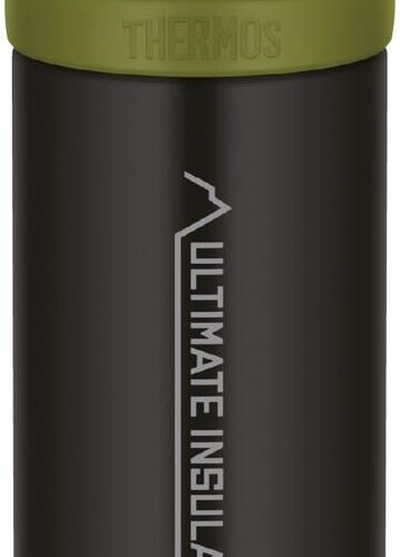 THERMOS® Mountain Beverage Trinkflasche, 500ml, Black Mat
