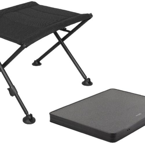 Westfield Performance Focus Fußauflage + Hockerplatte, anthracite grey - Camping Wagner Edition