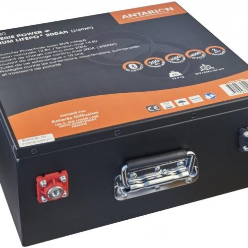 Antarion Power+ SLIM Lithium Batterie , 210Ah, Bluetooth