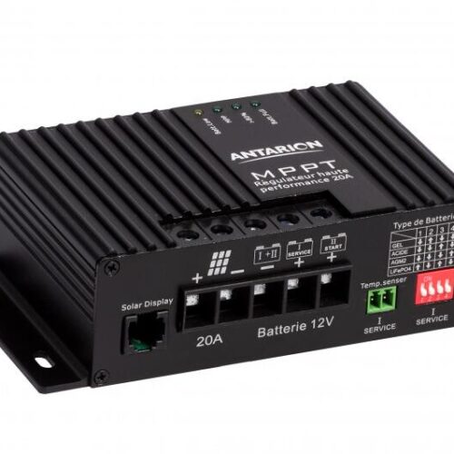 Antarion Solarladeregler MPPT 12/24V, 20Ah