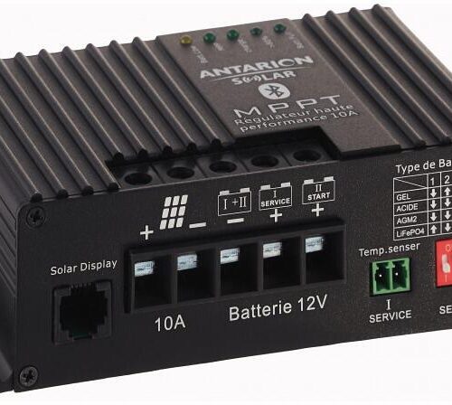 Antarion Solarladeregler MPPT 12/24V, 40Ah, Bluetooth